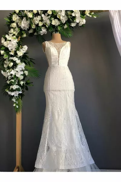 Robe De Mariage Et D’extérieur Modèle Poisson