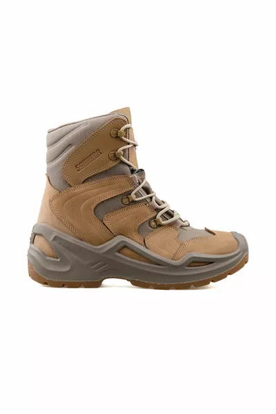Bottes Outdoor Homme Nubuck Beige NBJ Marron