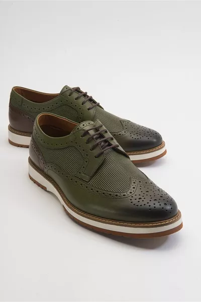 أحذية جلدية رجالية كلاسيكية