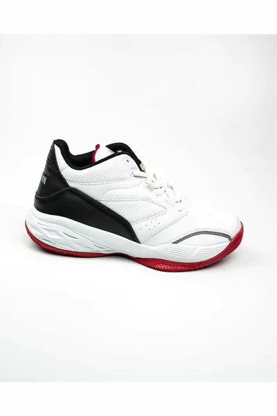  White Men's Basketball Shoes