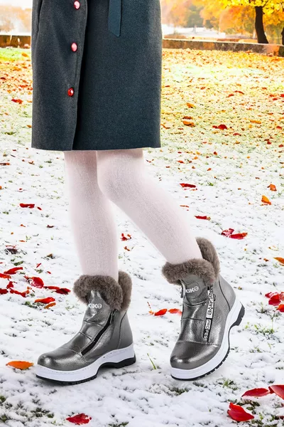  براءات الاختراع والجلود الكراك سستة الفتيات الأحذية الأحذية