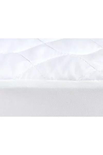 Eleta Kapitoneli Подложка за матрак King Size - Бяла