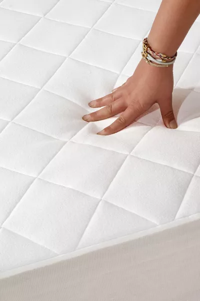 Soft Touch Volledige Rand Fitted Gewatteerde Matrasbeschermer Eenpersoons- en Tweepersoonsbed Alle Maten