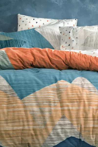 طقم لحاف مزدوج أيدن رانسفورس - أزرق كحلي