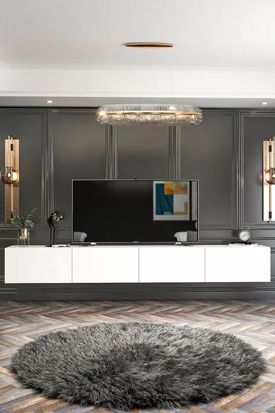 Givayo Milan TV Unit Wall-Mounted - Freestanding Use cm