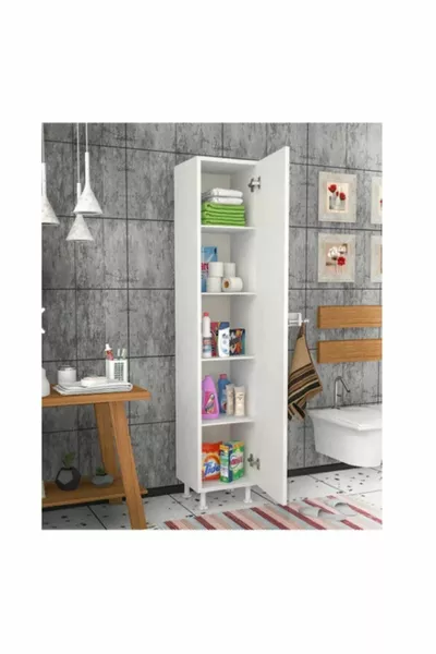 Badkamerkast met 5 Planken