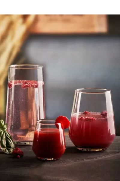 Комплект за кафе Allegra с вода и напитки  Част