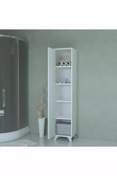 Veelzijdige Witte Badkamer Kast