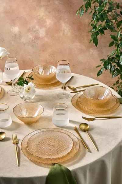 Shine Набор стеклянной посуды на 6 персон