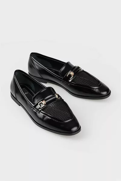 Mocassino da donna nero