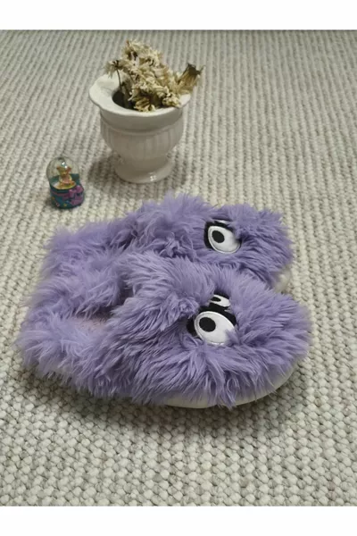 PANTOUFLES DE MAISON FLEXIBLES À MOTIFS DOUX