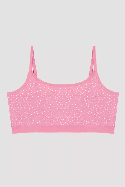 Colorful Girls' 2-Pack Printed Half Tank Top