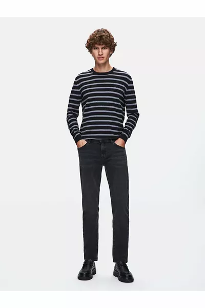 Джошуа джинсы с заниженной талией и узкими штанинами