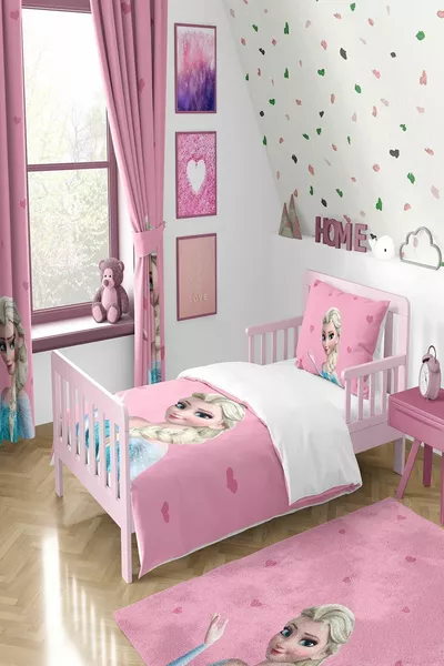 Elsa Patterned Duvet Cover Set