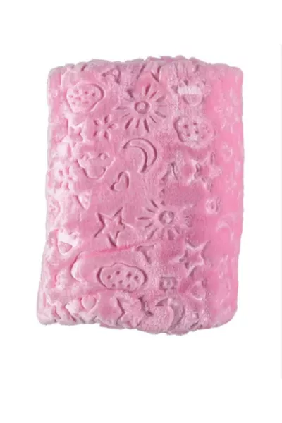 Baby Blanket Plush Pink (Lightweight Seasonal Product) cm