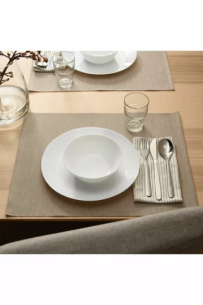 6 шт. белая стеклянная миска для супа, салата и орехов, закаленное стекло