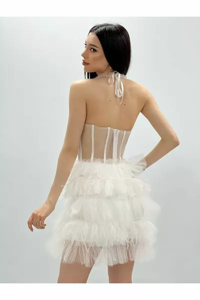 فساتين سهرة شفافة / 