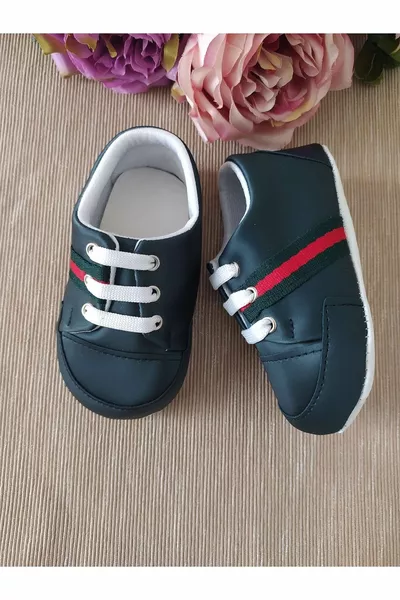 Bebiccino Baby Stripe Leder Converse