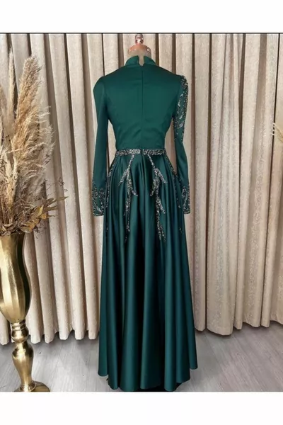 Abiti da sera di fidanzamento hijab