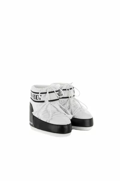 Mb Icon Nylon Stivali da Neve Corti Donna