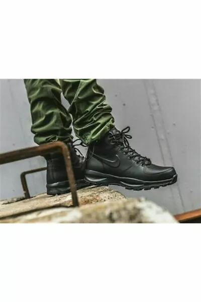 أحذية رياضية مانوا جلدية رجالية  