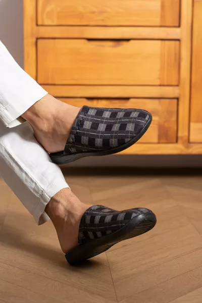 الشتاء الرجال الشباشب منزل المهر حزمة