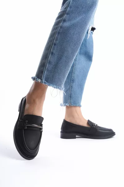 Damen Loafer Loafer Loafer Casual Soft Shoes mit lässiger Schnalle Stilvoll und bequem