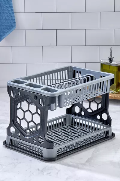 İki Katlı Tabaklık - Bulaşıklık - Kurutmalık