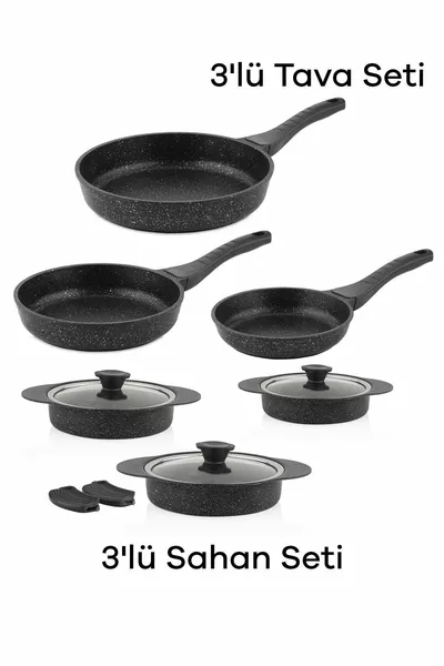 MaxxPlus Pan and Skillet Set