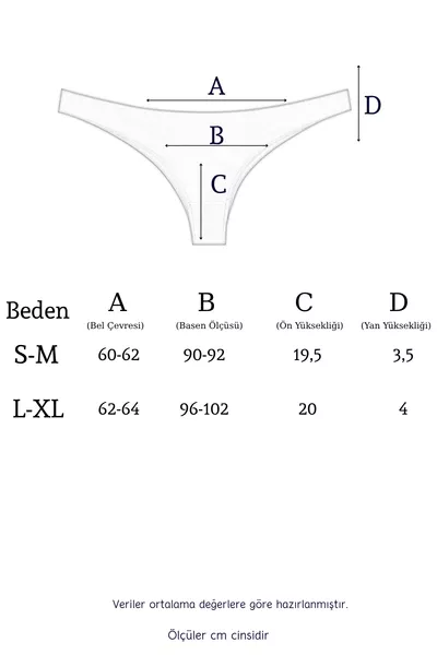  Brasile String 3 Pezzi Slip Donna 