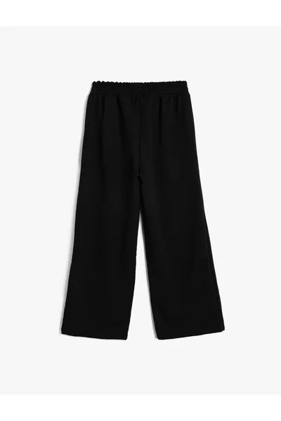 Pantaloni tuta bambina Nero ak