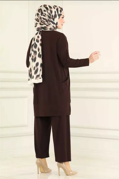 Ensemble Sandy à double voile magnifique