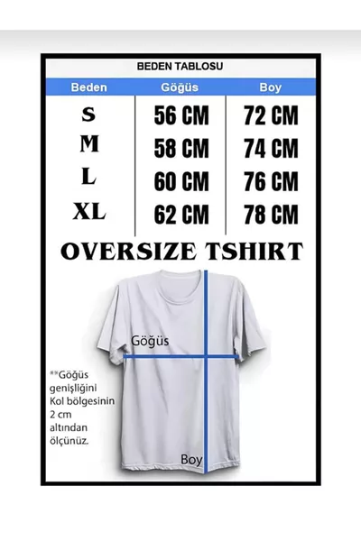 Unisex White Oversized T-Shirt