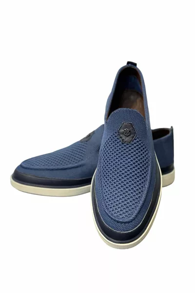 تريكو كلاسيك موديل أحذية كاجوال نيلي