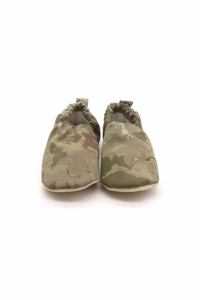 Katoenen Baby Slofjes - Camouflage