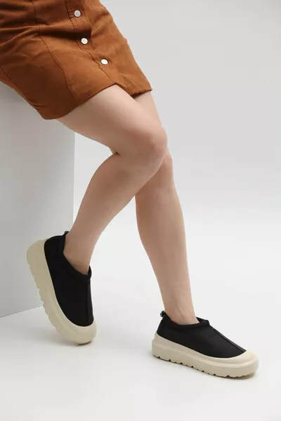 عدم الانزلاق وحيد الشتاء الموسمي الفراء عارضة نموذج جديد Casuel أحذية رياضية صغيرة - Siy