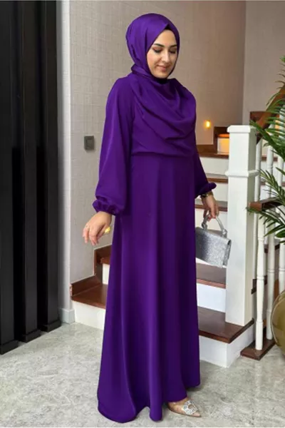 PAARSE JURK MET RIEM VOOR DAMES T 