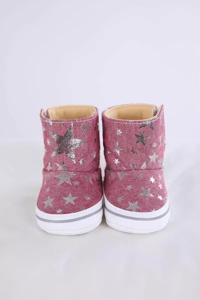 Baby Girl Booties Panduf Pasgeboren Eerste Stap Schoen Boxed Gift 
