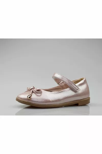 Orthopädische Ballerinas für Mädchen, Flexible Gummisohlen, Ballerinas mit Velcro