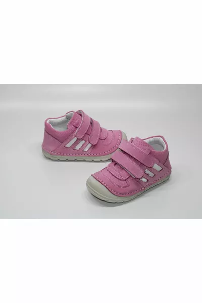 GENUINE LEATHER NON-SLIP RUBBER SOLE VERY FLEXIBLE FULL ORTHOPEDIC GIRLS FIRST STEP SHOES