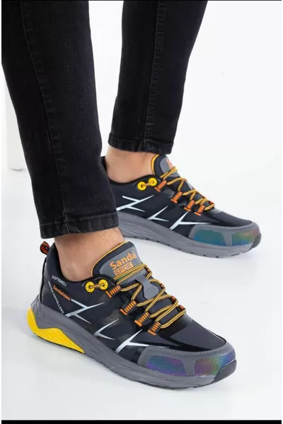Unisex Outdoor Reflective Water Repellent Sneakers  Anthracite