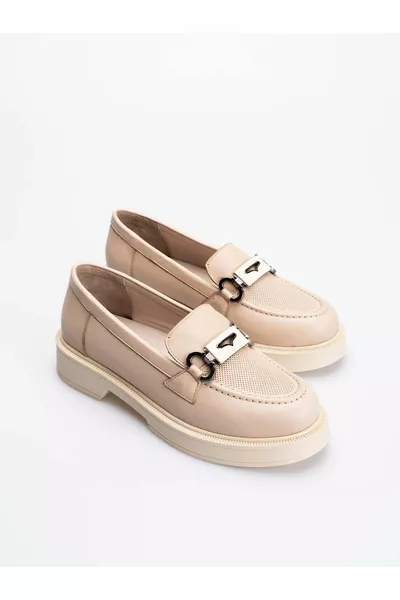 Buntas Inna Women's Genuine Leather Casual Shoes