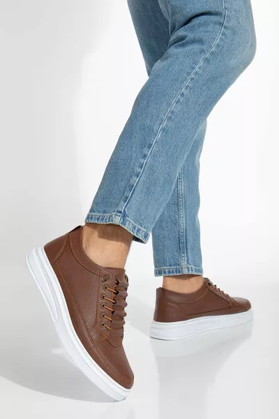 Мъжки ежедневни леки поли шевни маратонки за ходене