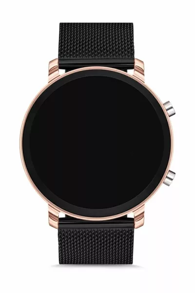 Unisex Keyed Led Clock Magnetband Custom Series