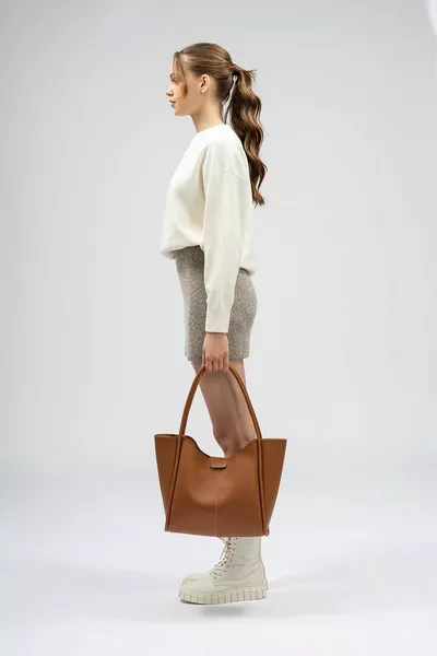 حمل حقيبة اليد والكتف النسائية كبيرة الحجم