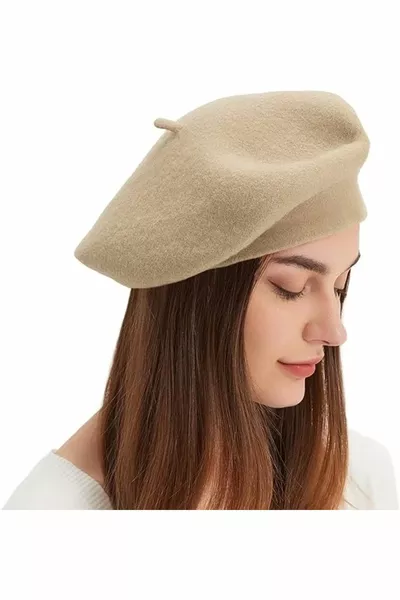 Френски художник Австралийска вълнена филцова шапка Норка