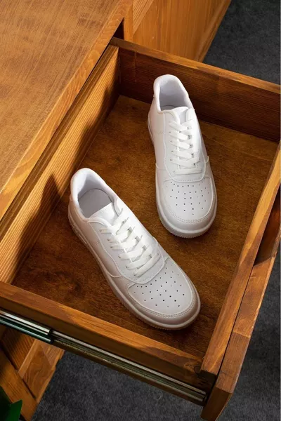 Witte Unisex Sneakers