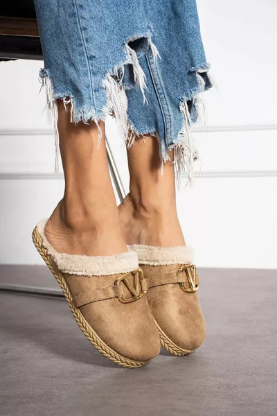 Modafrato Vivian Дамски домашни чехли Зимни чехли Пакет зестра Чехли за гости