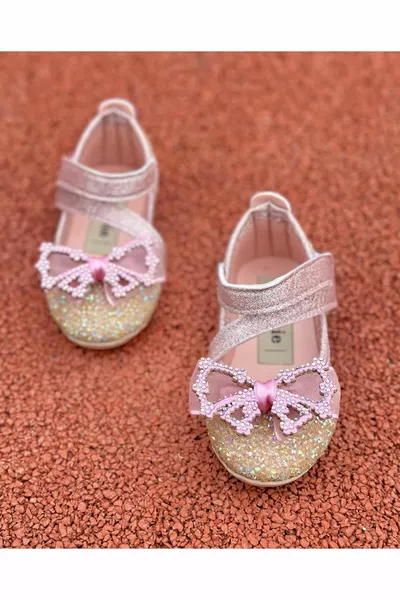 شقق الباليه للفتيات ، شقق الباليه الحجرية للأطفال