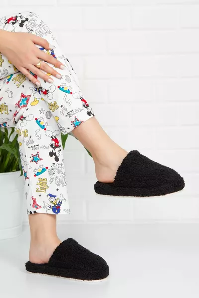 Modafrato Asciugamano Indoor Women's House Pantofole Pantofole Invernali Silent Sole